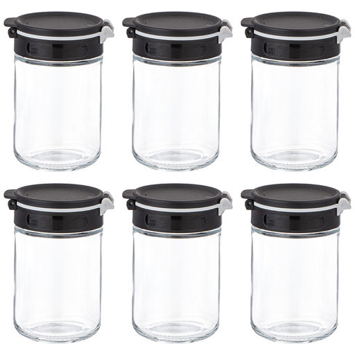 НАБОР ЕМКОСТЕЙ ДЛЯ СПЕЦИЙ 6ШТ 200МЛ AGNESS  фото 2