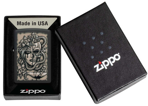 Зажигалка ZIPPO Окровавленное тату | Gory Tattoo 48616  фото 6