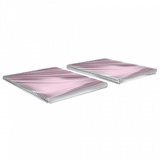 Цена за 2 шт. Тетрадь общая с пластиковой обложкой на спирали ErichKrause Silhouette, розовый, А4, 80 листов, клетка фото 5