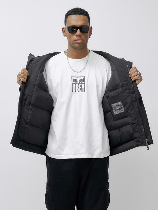 Куртка зимняя до - 20 бежевого цвета черного цвета - Mtforce фото 15