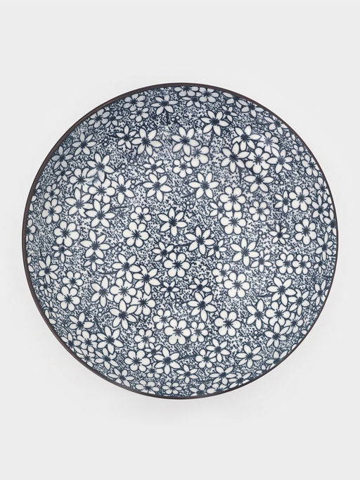 Набор тарелок Доляна Japan, 4 шт., 630 мл, d=20.5 см, h=4 шт., фарфор, белый