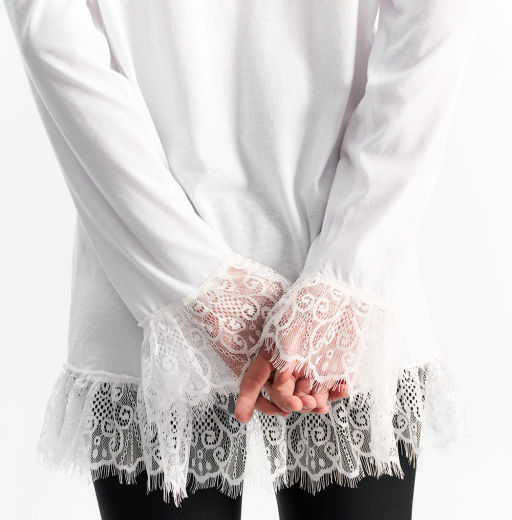 Лонгслив женский 1278 молоко - Milmil фото 2