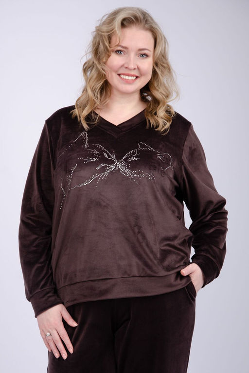 Костюм Велюр женский - Malina фото 9