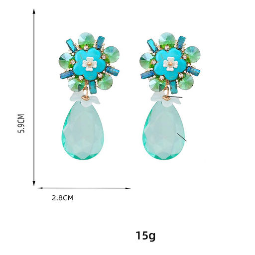 Серьги длинные на гвоздиках арт. 13 1008 (id 265532) - Rada фото 4