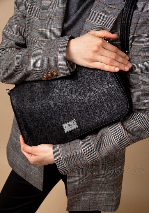 Сумка кроссбоди из мягкой экокожи. Модель №1228 - L-craft фото 8