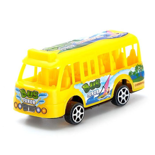 Автобус инерционный, цвета МИКС - Simaland фото 3