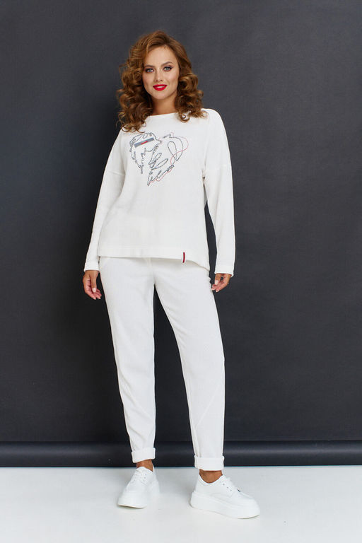 Джемпер AVE RARA 2196 экрю фото 2