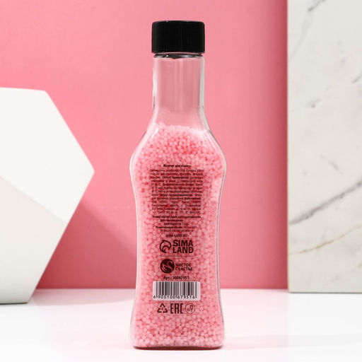 Жемчуг для ванны Блистай!, 180 г, аромат малинового мусса, Чистое счастье  фото 4