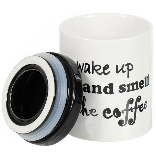 Банка для сыпучих продуктов, керамика, 0.65 л, с крышкой, , Пати тайм (350899) /DANIKS/  фото 3