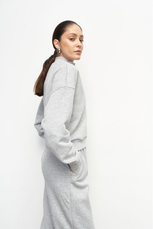 Бомбер Light Grey - Erist store фото 4