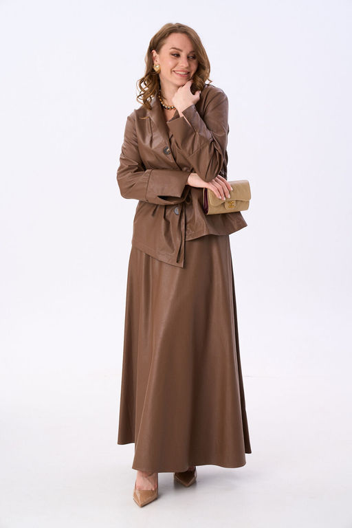 Жакет NIKVA н918-9 шоколад фото 2