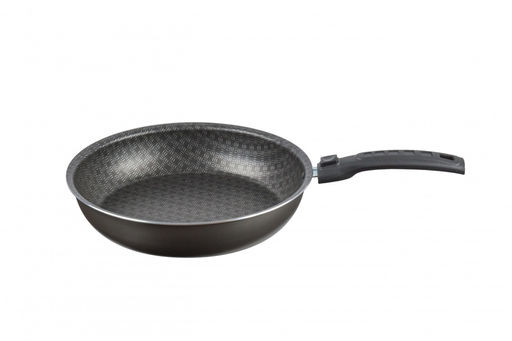 Сковорода 260мм,1 ручка, без крышки, антипригарное покрытие, Сплав А5 Лён - Калитва фото 2