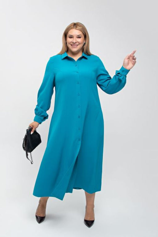 Платье Luxury Moda 1198 бирюзовый