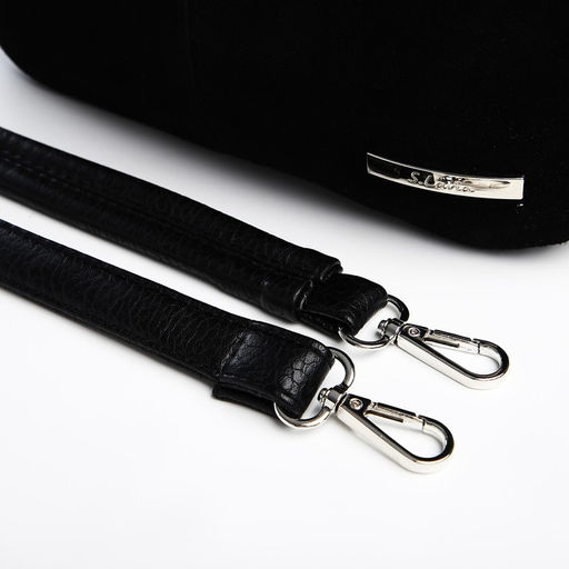 Сумка-мешок на молнии, цвет чёрный - Simaland фото 4