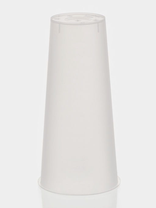 Цена за 2 шт. Стаканы одноразовые Bubble cup, набор 10 шт., 650 мл, d=9 см, h=18 см, пластик, матовые, прозрачные