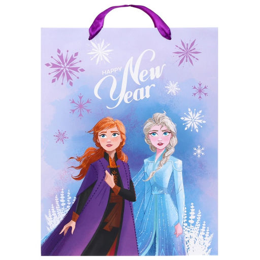 Пакет подарочный «С Новым годом!», 31×40х11 см, упаковка, Холодное сердце