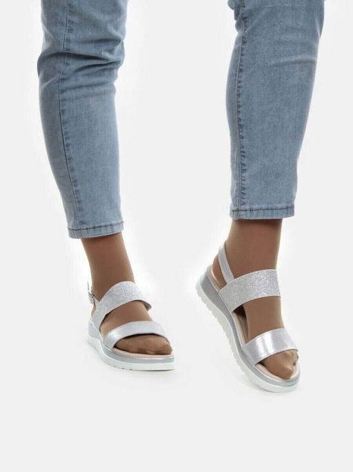 08-PED93-5 SILVER Босоножки (натуральная кожа) - Фабричный китай фото 4