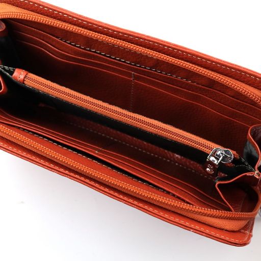 Женский кожаный кошелек на молнии Sergio Valentini СВ 3190-2055  фото 3