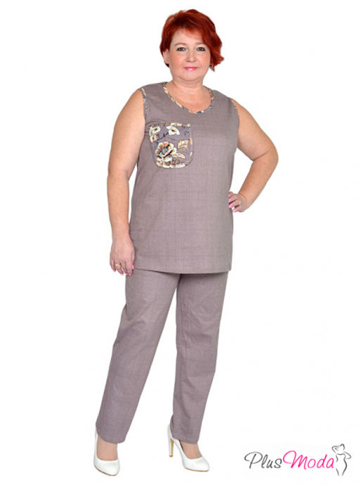 Брюки Модель №1508 размеры 44-84 - Plusmoda фото 6