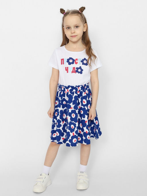 CRB wear / CSKG 63582-20-373 Платье для девочки,белый/Ex.Cherubino  фото 2