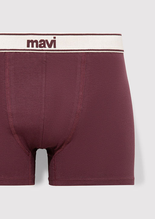 Bordo Basic Boxer - Mavi фото 2