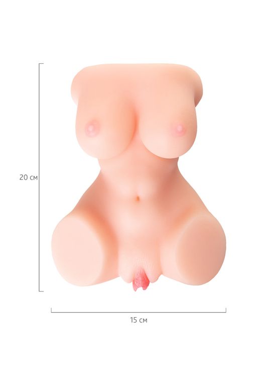 Мастурбатор реалистичный TOYFA Juicy Pussy Shooting star, TPE, телесный  фото 12