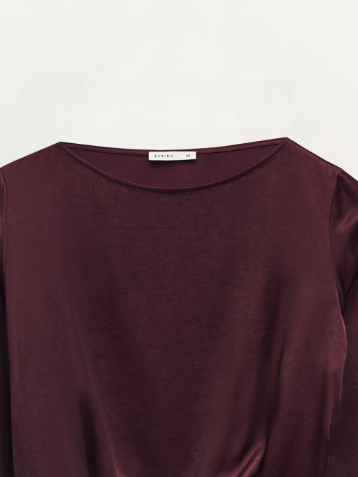 Асимметричная блуза из вискозы / Zarina