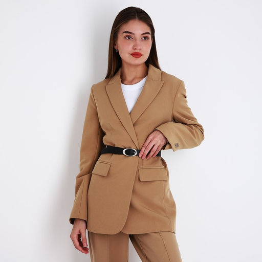 Ремень женский, ширина 2,3 см, пряжка металл, цвет чёрный - Simaland фото 3