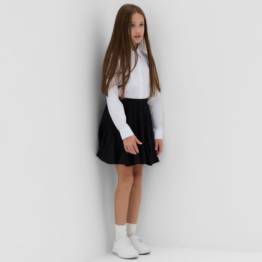 Юбка школьная для девочки MINAKU: School Collection, чёрная, размер 36, рост 146 см