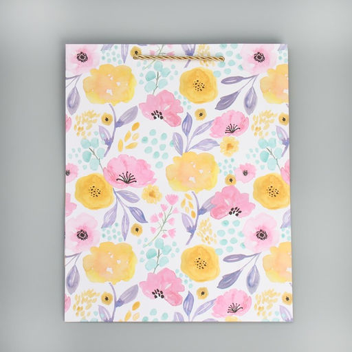 Пакет подарочный Букет 32 х 26 х 12 см - Дарите счастье фото 6