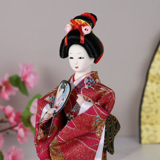 Сувенир коллекционный Гейша 23 см / 509-4 /уп 36/ - Галеонтрейд фото 32