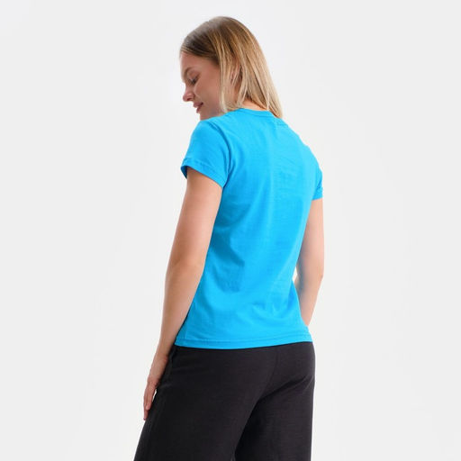 Цена за 2 шт. Футболка женская, цвет светло-синий/МИКС, размер 52