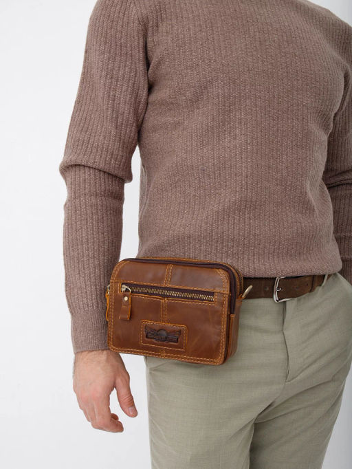 Сумка 6545-7TR d.brown Tough Ruder - S-style фото 7