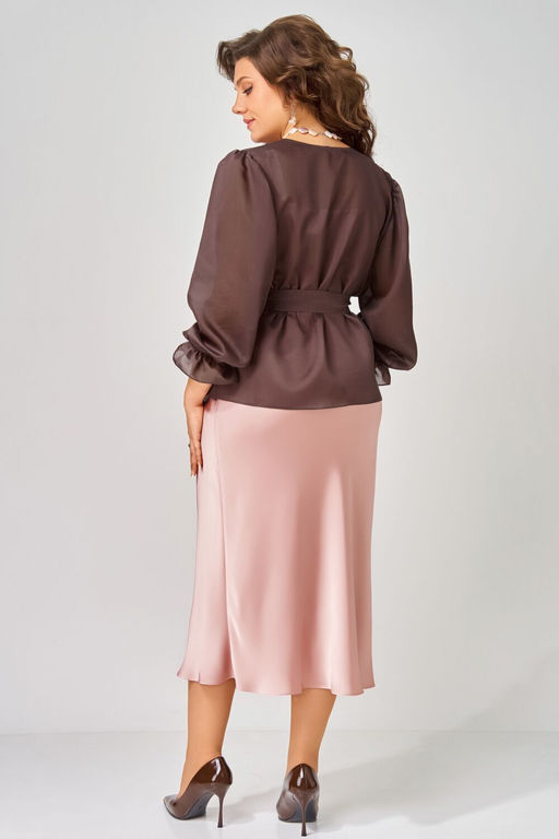 Костюм FITA 3193 розово-шоколадный