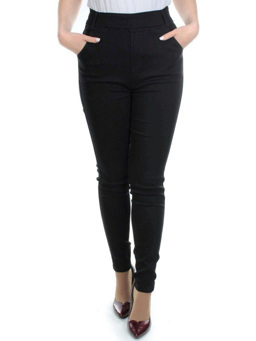 378-6 BLACK Джеггинсы женские MOVEMENT - Фабричный китай фото 2