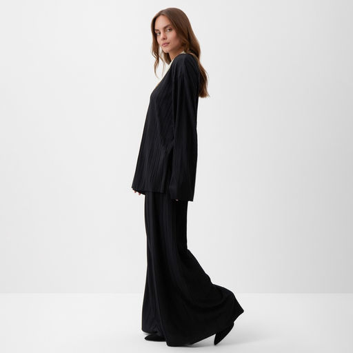 Костюм женский: блуза, брюки, MIST Classic collection, размер 44-46, чёрный
