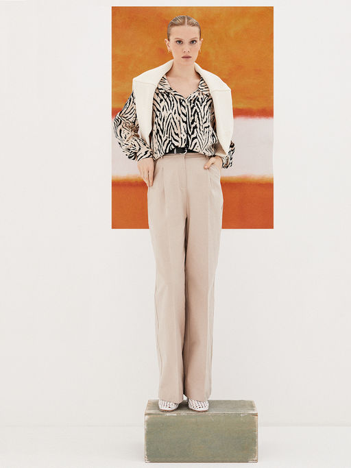 Брюки 422.110216/бежевый