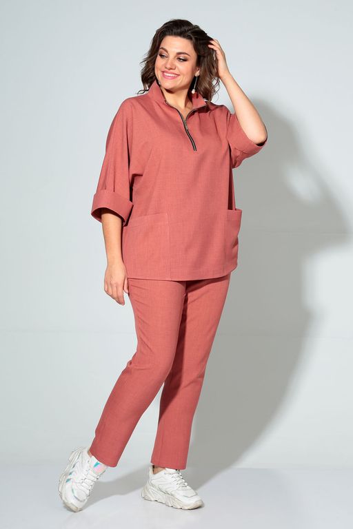 Костюм Liona Style 862 лосось  фото 3