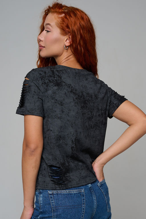 Футболка женская Натали 7497 кулирка хлопок с эластаном  фото 10