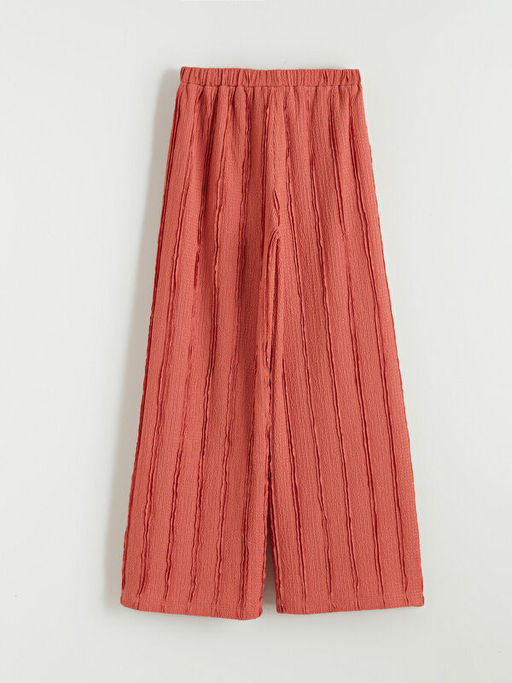 Beli Lastikli Dokulu K?z ?ocuk Pantolon