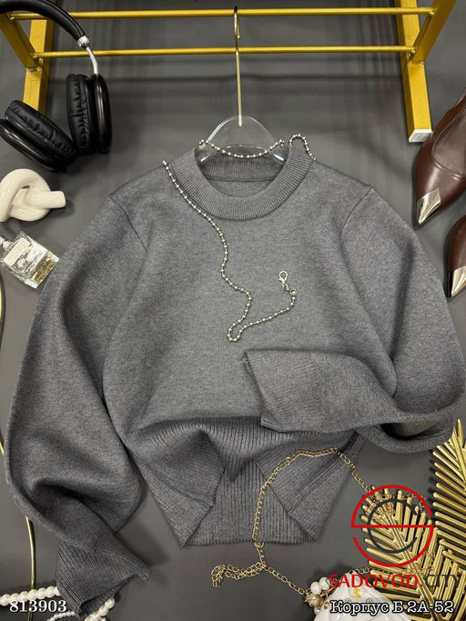 Свитер женский однотонный - Bruno фото 3