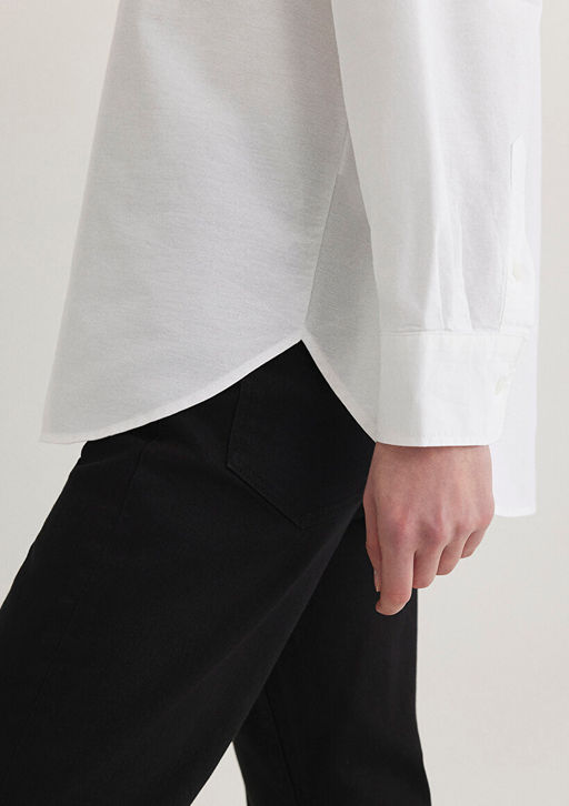 Beyaz Gomlek - Mavi фото 6