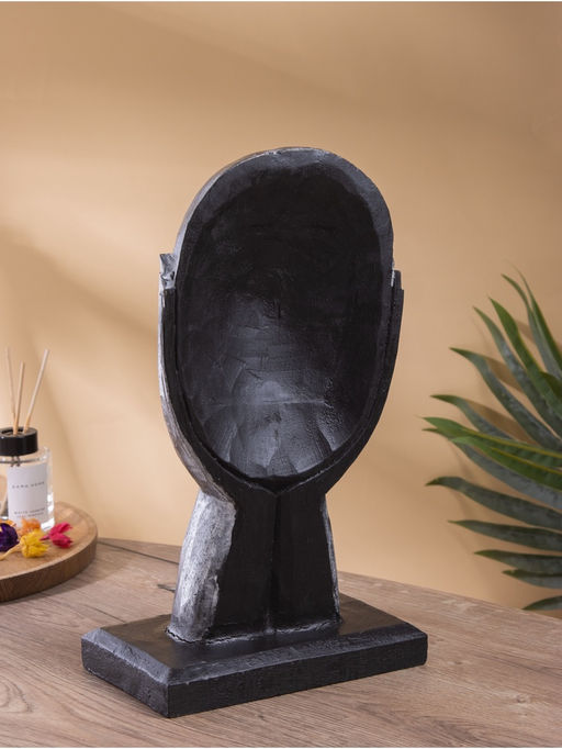 Сувенир интерьерный «Маска в руках», 20×13×35 см, дерево