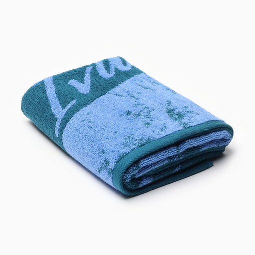 Полотенце махровое Этель Иван синий, 50х90см, 100% хлопок, 420гр/м2  фото 3