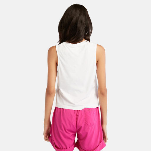 Женские футболки и поло Timberland CELEBRATE TANK TOP белые  фото 5
