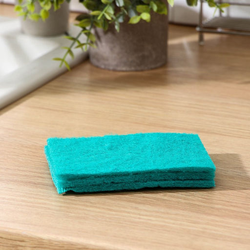 Цена за 5 шт. Набор губок - салфеток бытовых «Эффект», 3 шт, 13×9 см, МИКС