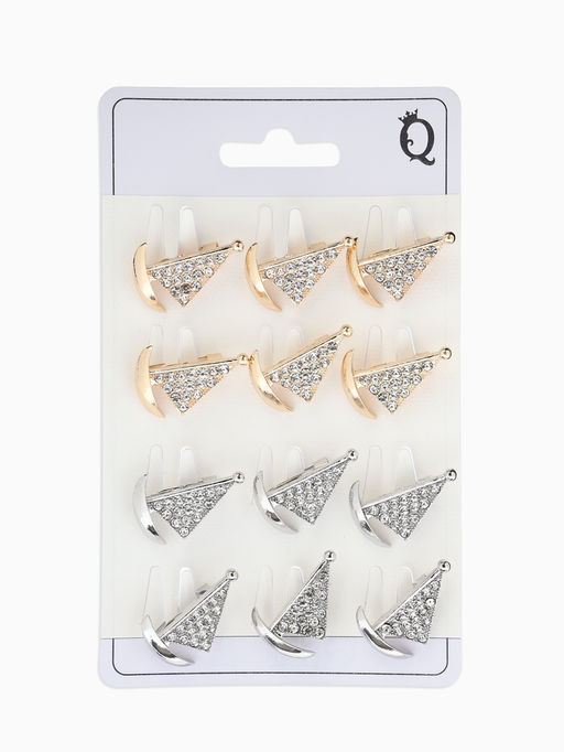 Цена за 12 шт. Брошь «Парусник», МИКС