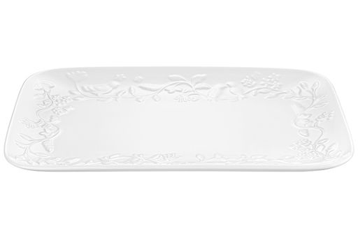 Блюдо прямоугольное 36*23*3 см Птички на ветке большое - Elan gallery фото 4