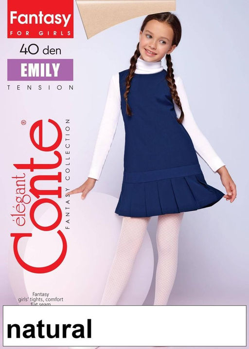 Колготки дет. EMILY 20С-112СП р.104-122 (40/10) КСЗ - natural