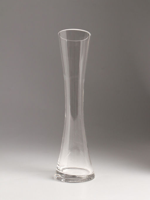 Ваза Николетт, 24.5?6.5 см, стекло, прозрачная